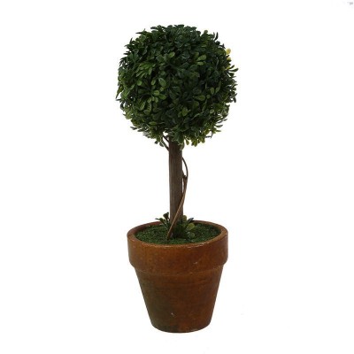 Plastic Garden Grass Ball Topiary Tree Pot Dried Plant for Wedding Party De I5Z3 190268187824  113201145984